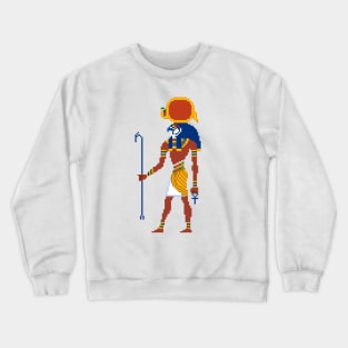 Ra pixel art Crewneck Sweatshirt